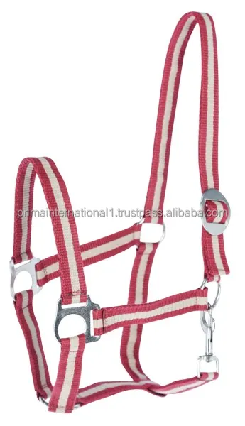High Quality Nylon and PP Horse Halter Essential Equipment for HorseRiding Multiple color horse halter