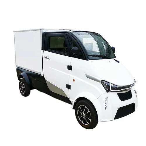 electric car for cargo delivery electric mini van with cargo box electric pickup truck mini vehicles import from China