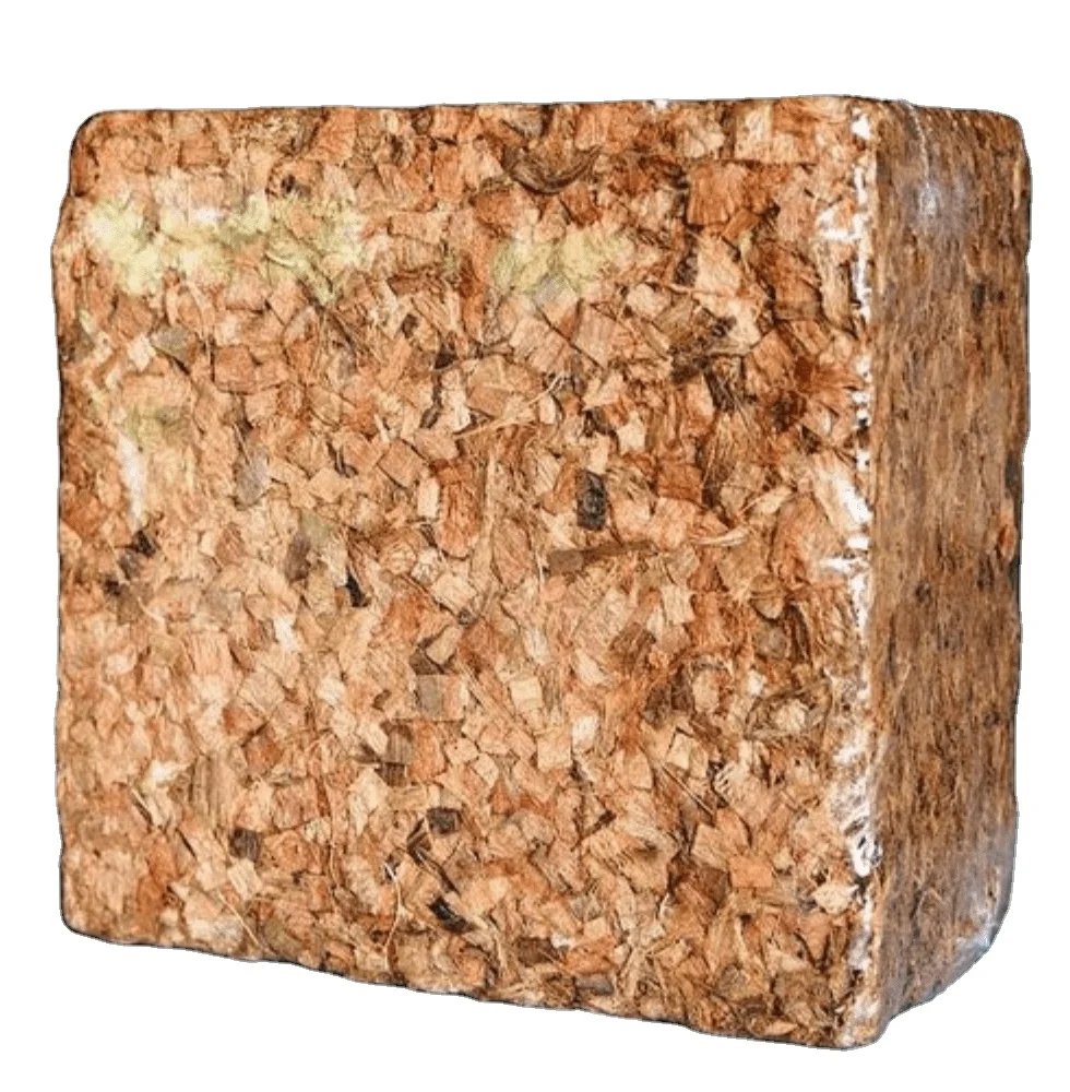 Оптовая продажа тюк для поддонов гидропоники кокосового кокоса и чипсов домашнего садового использования США Кореи