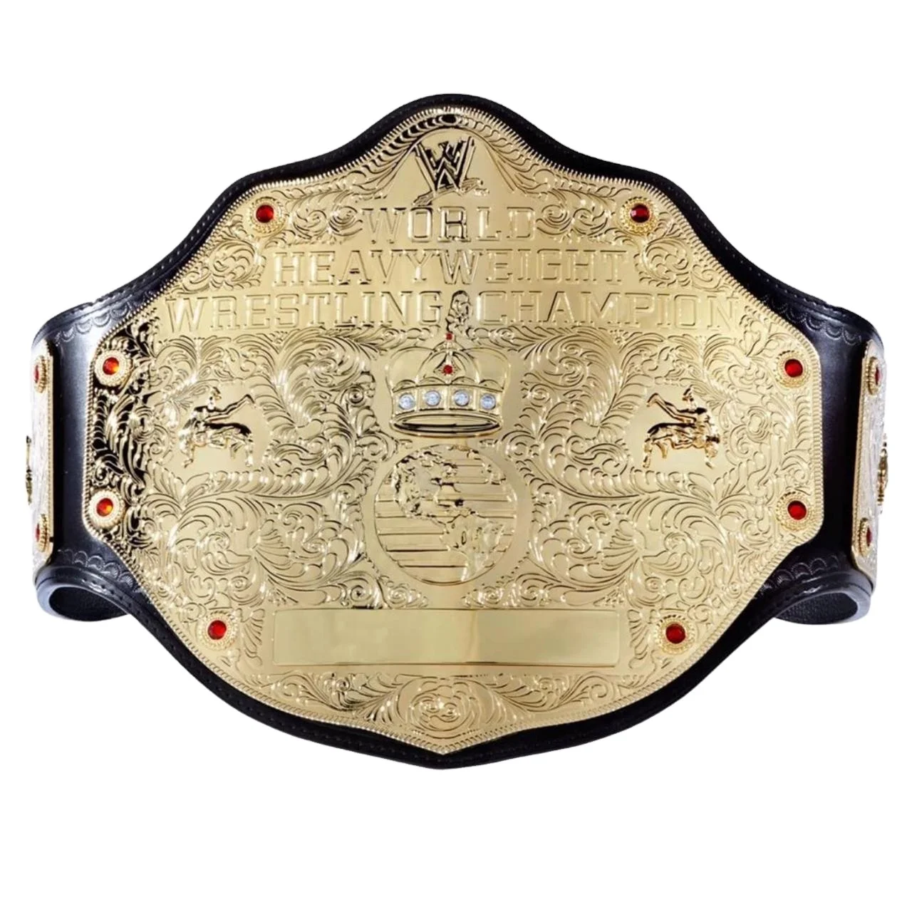 World Heavyweight  Commemorative Title Belt Wrestling  Beaded Belts