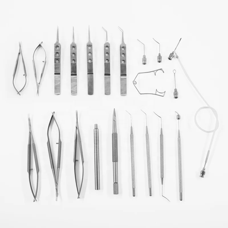 Ophthalmic Cataract Surgical Instrument Set Cataract Eye Surgery Kit Instruments Set