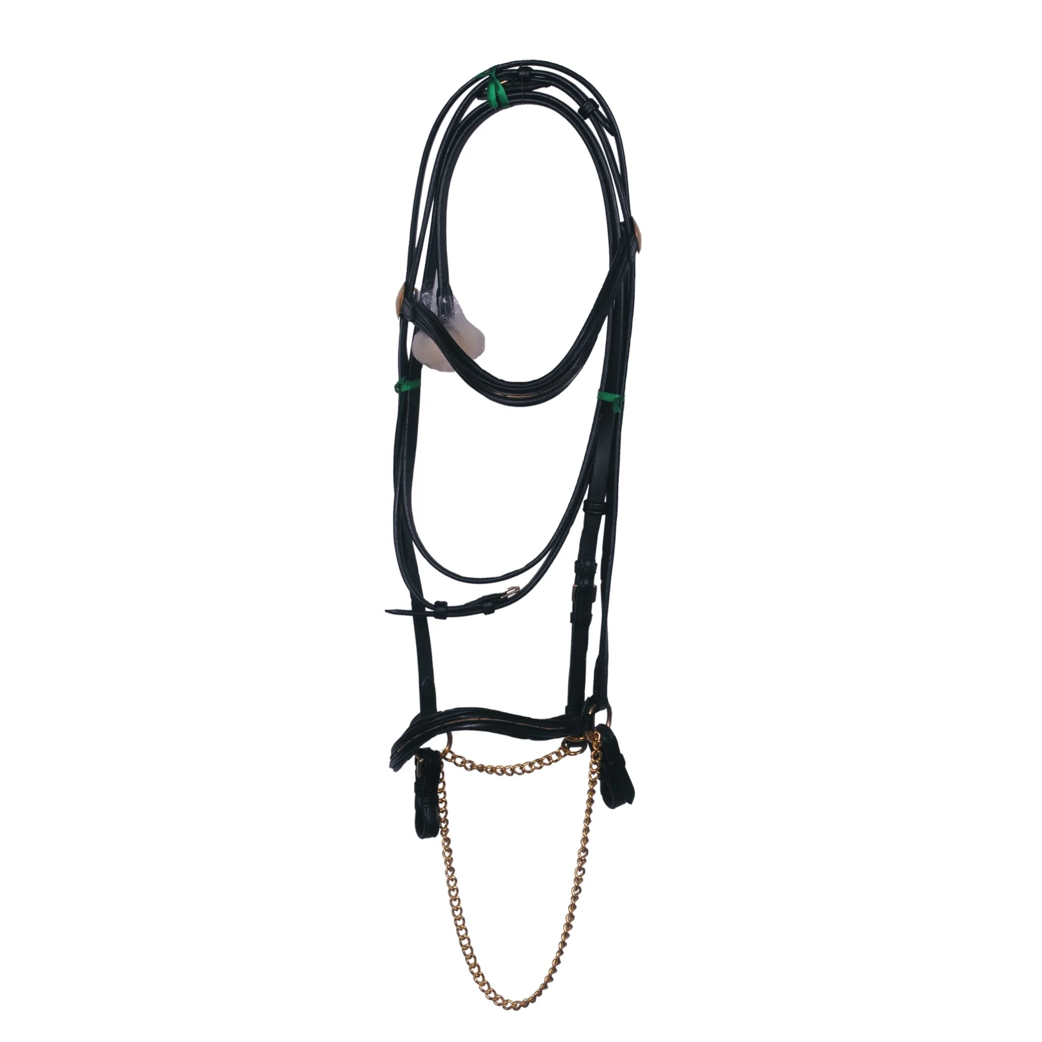 100% Genuine Vegetable Tanned Leather Equestrian Horse Racing Bridle With Soft Padded Design Top Supplier Manufacturer