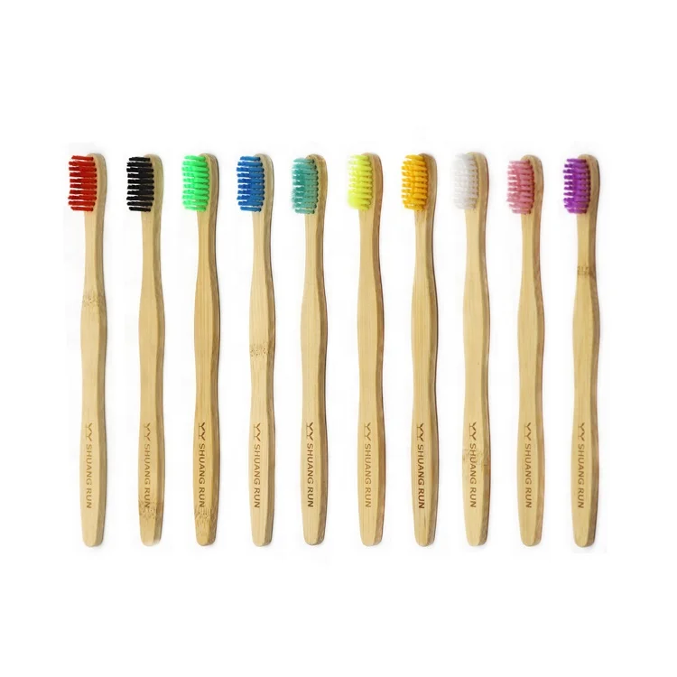 BT-FW Bamboo Ecologicos Biodegradables Toothbrush