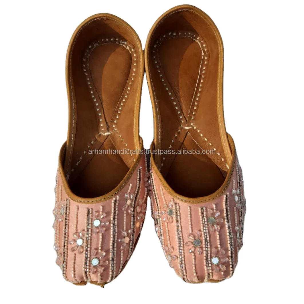 Multi Colored Flip Flop Shoes Punjabi Khussa Jutty Wedding Embroidery juttis Designer Trendy stylish indian shoe luxurious