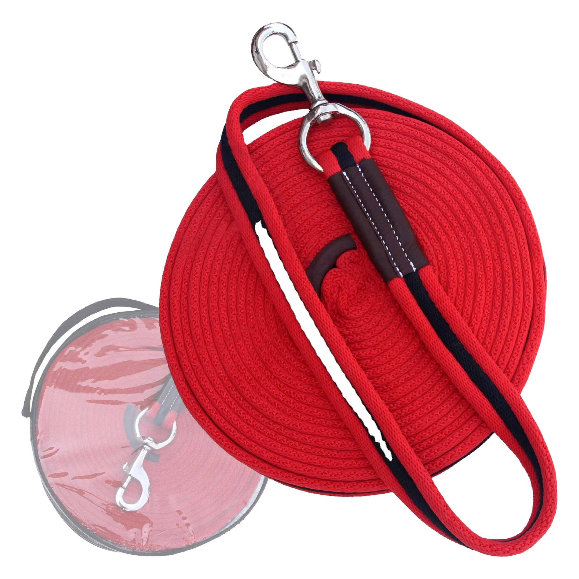 Cheap price Soft Padded Lunge Rein Horse Training walking Aid Lunge Line Lead Rope 8M Equestrian Equipment for horse