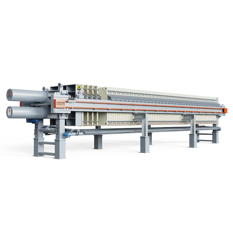 High Degree of Automation X2000 Filter Press Chamber or Membrane Filter Press Maximum Filtering Pressure 4.0 MPa(25Bar)