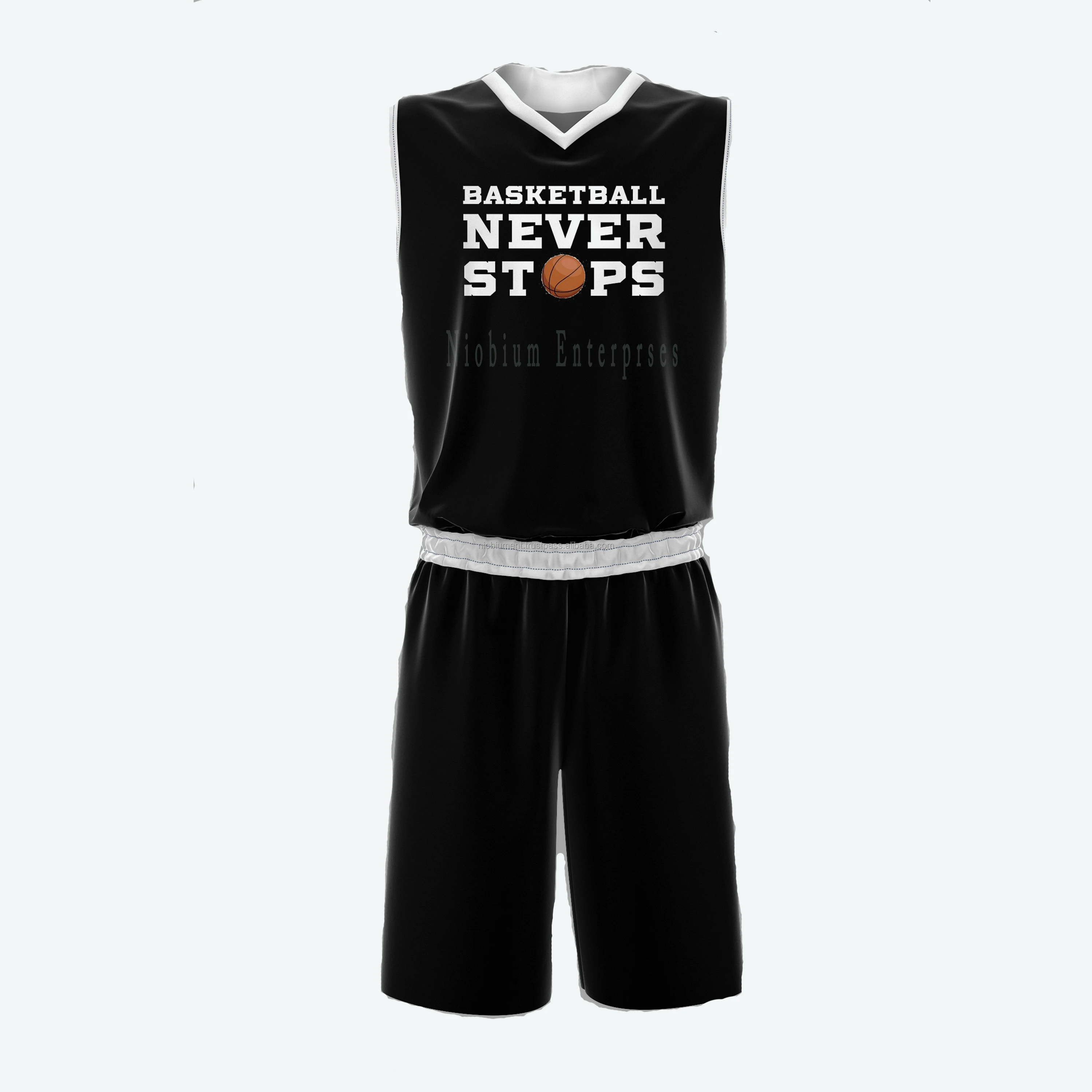 Customized Cheap Basketball Wear Unique Basketball Jersey American Basketball Shorts with Numbers