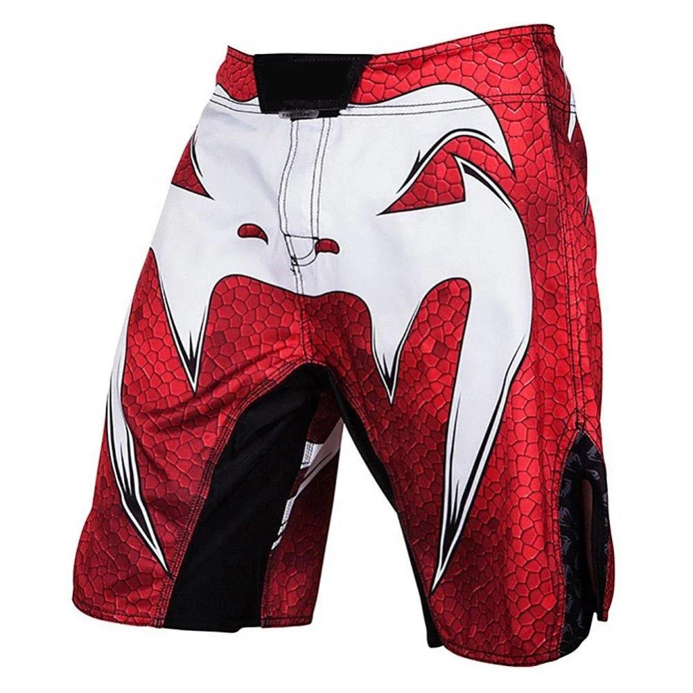 Oem Wholesale Plain Stretchy Fight Mma Kick Boxing Muay Thai Shorts OME Wholesale custom new 100% polyester Muay Thai Boxing