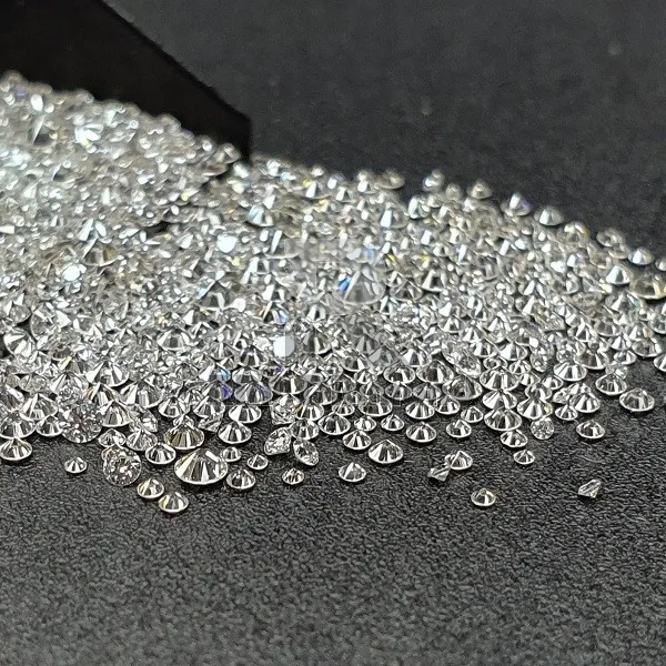 Real White Melee 3 MM Natural SI Purity DEF Color Loose Natural Diamonds