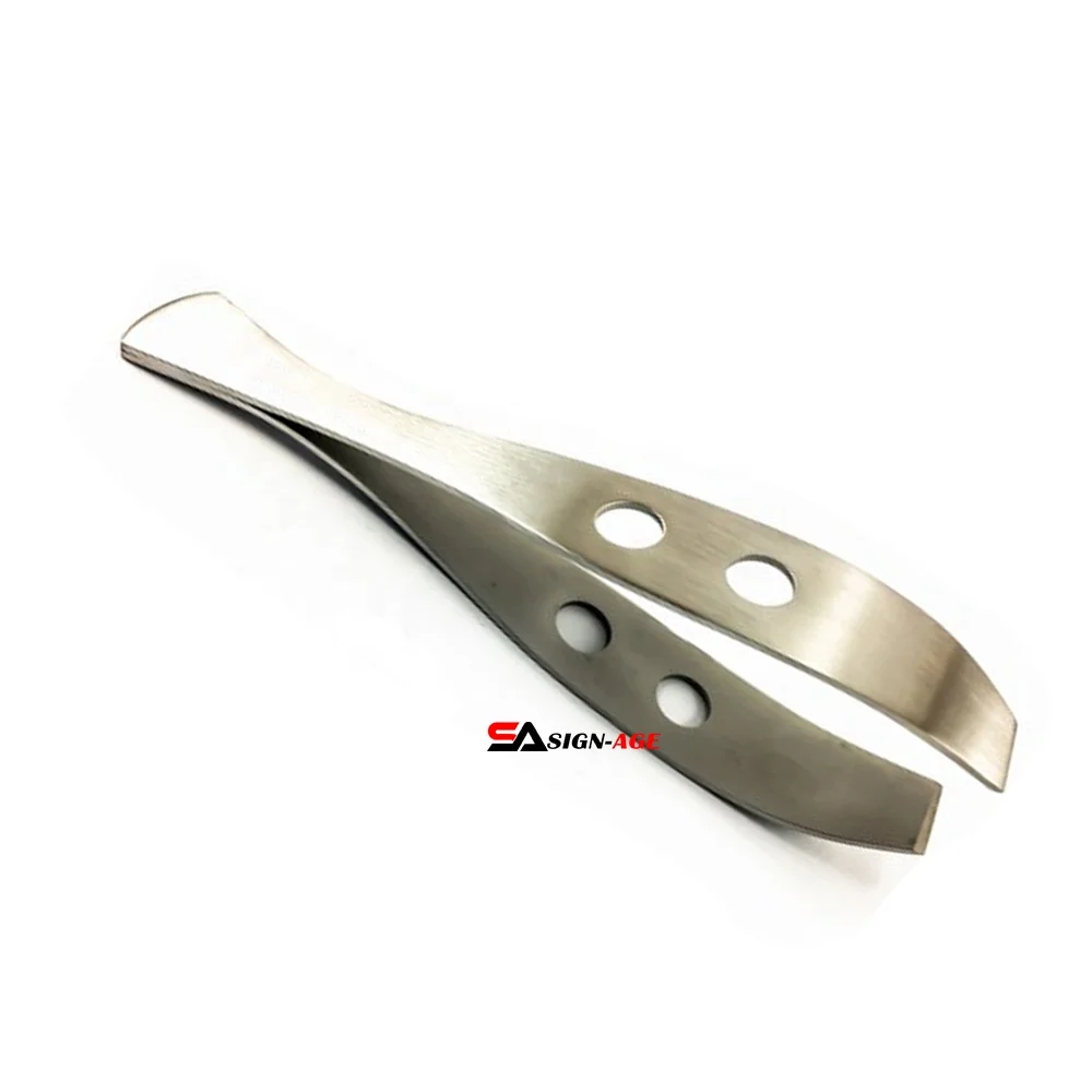 2024 Best Design Fish Bone Tweezers Stainless Steel Kitchen Fish Bone Tweezer Tool With Private Label