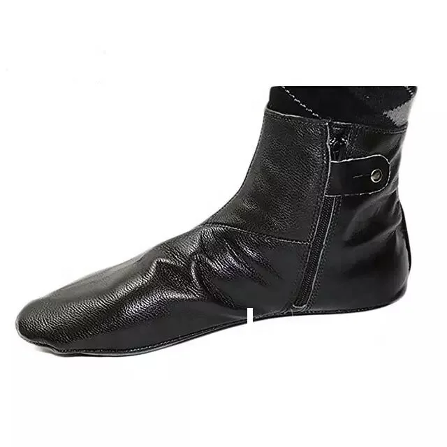 best quality thin Lightweight Waterproof customized Easy to Put on Leather Socks for men and women Made of Genuine Leather