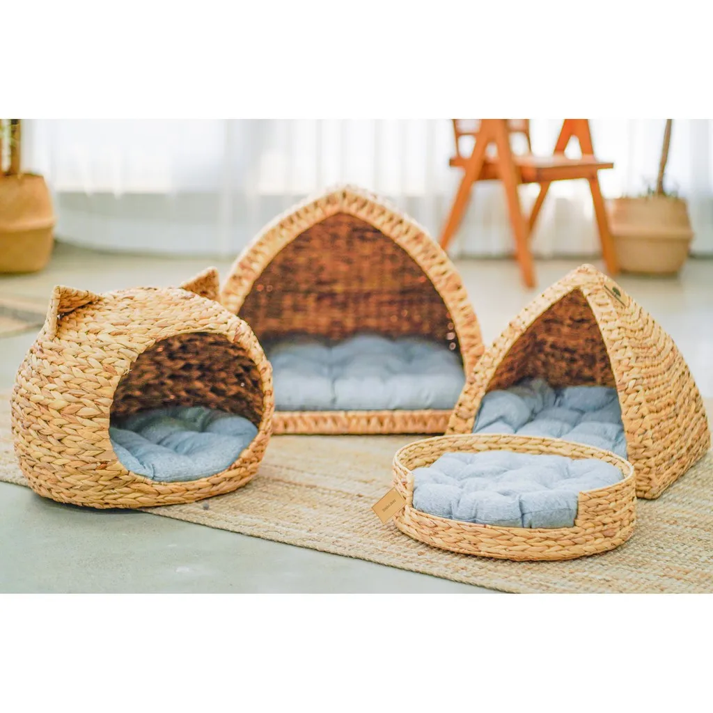BUY ENVIRONMENTALLY-FRIENDLY HYACINTH WATER CAT HOUSE, AVAILABLE IN STOCK FOR IMMEDIATE DELIVERY EXPORT FROM EXPAD VIETNAM