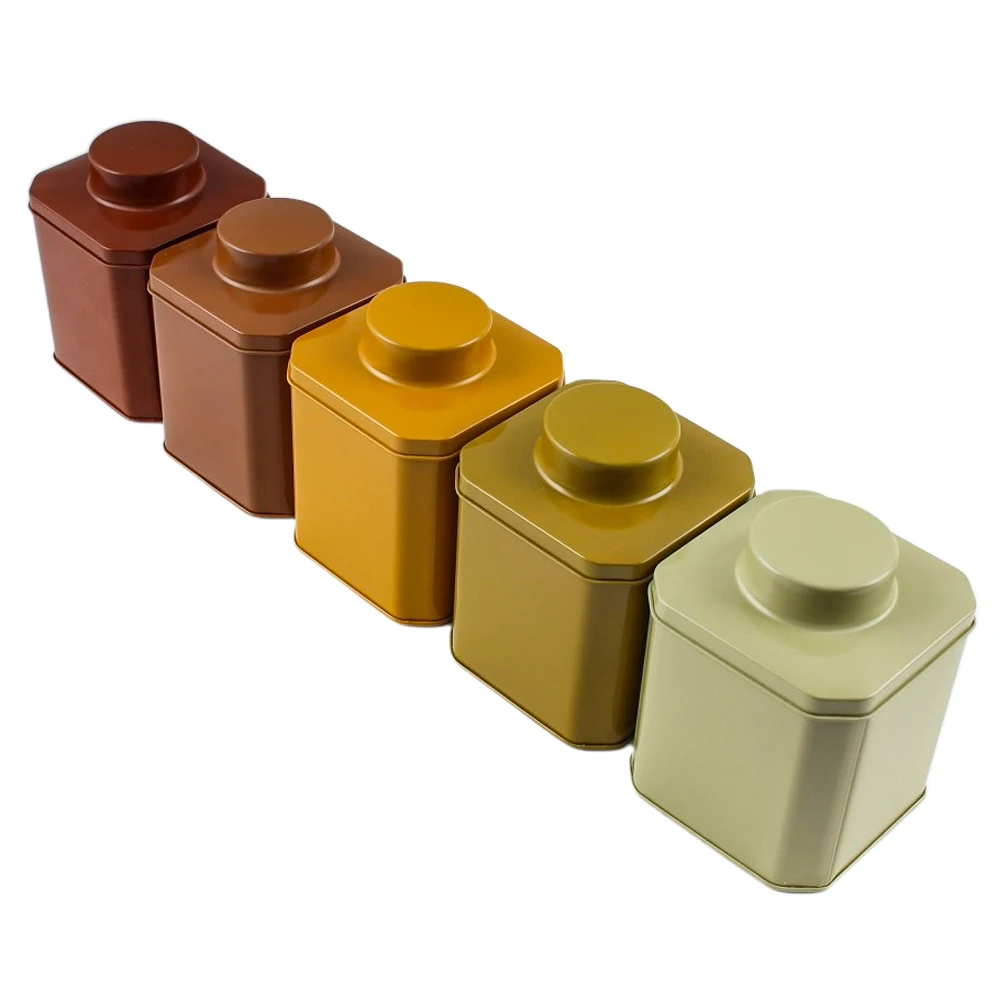 Factory Wholesale High Quality Tinplate Cans Custom Tin Box Tin Can For Tea Food Packaging Tin Cans