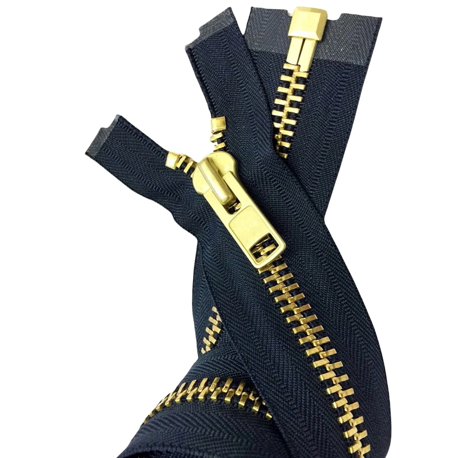 Best Price For High Quality Garment Shoes Metal Zips And Customizable Open End Metal Zipper