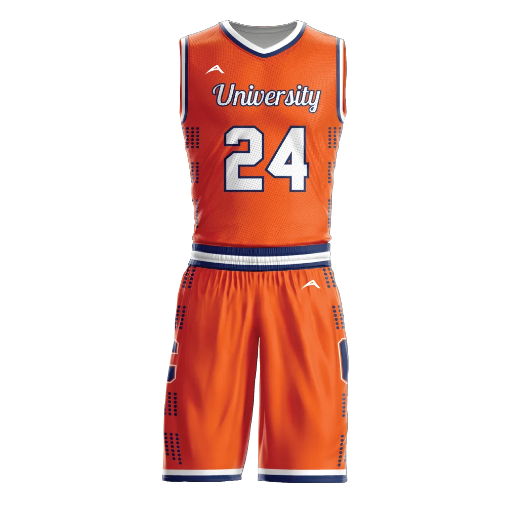 Custom Wholesale Design Retro Sublimation Reversible Basket Ball Kids Singlets Vests Kit Set Shirt Men Basketball Uniform Jersey