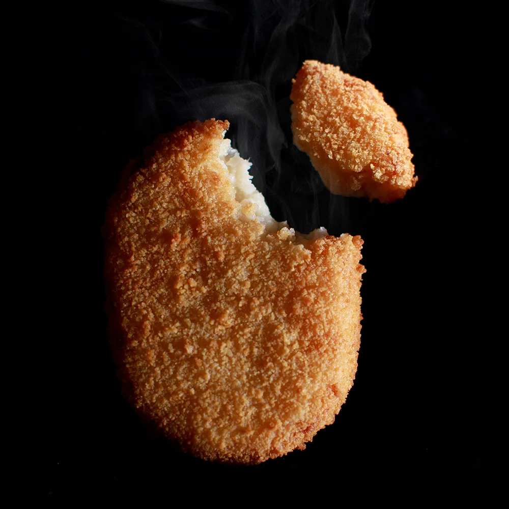 Japanese wholesale gluten free okara creamy croquettes snacks instant frying food