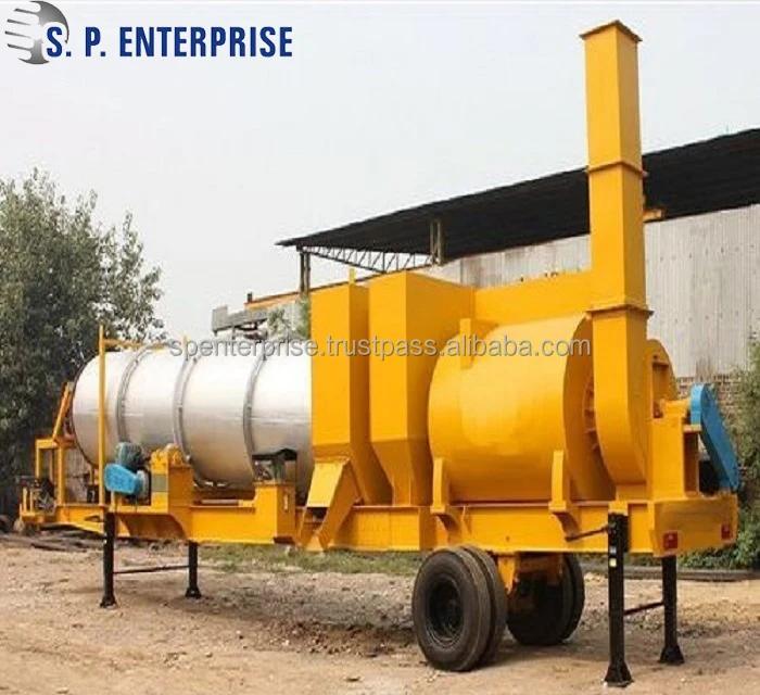 New Mobile Asphalt Plant Price 40 TPH Hot Mix Asphalt Production Plant for Sale