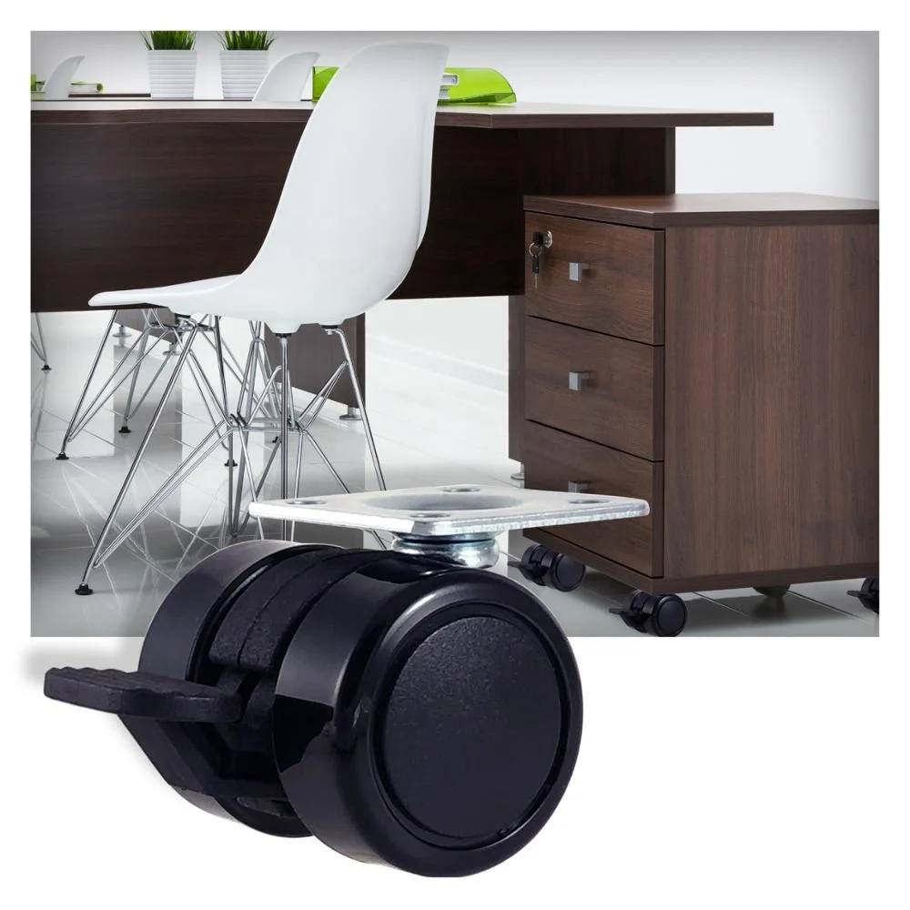 office meet desk and shelf wooden table computer desk caster wheel