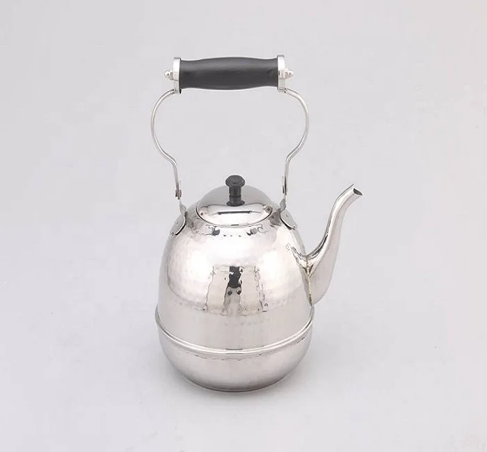 Hot Sale High Quality Tea & Stainless Steel Kettle with handle STAINLESS STEEL TEA KETTLE  WITH WOODEN HANDLE FOR HOME