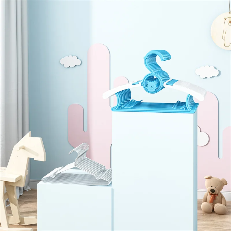 Pp Material Child Baby Animal Coat Hanger 10 Storage Holders & Racks Injection Multifunction Hangers Kids Baby Clothing CN;ZHE