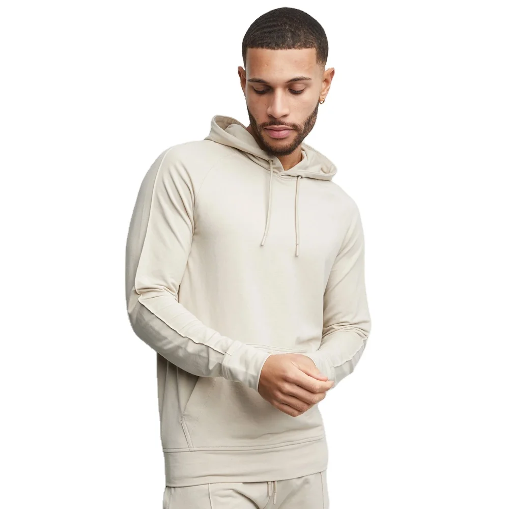 2021 винтажная толстовка с капюшоном без шнурков для мужчин хлопковая 320 г 400 г/м2 пуловер унисекс большим
