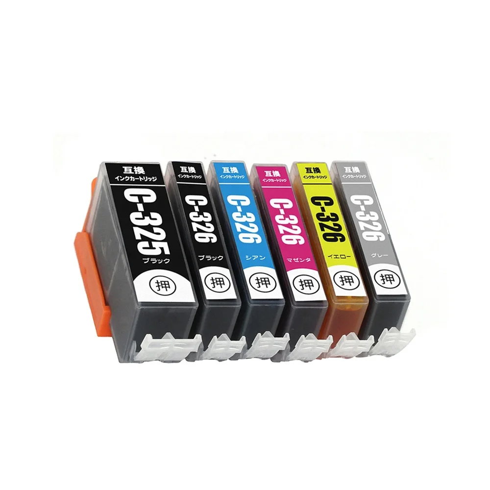 Tatrix BCI-325 BCI-326 BCI325BK BCI326BK BCI326C premium color compatible ink cartridge for Canon PIXUS IP4830 IX6530 MG5130