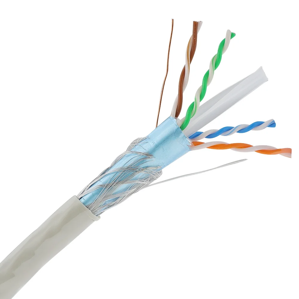 UTP FTP SFTP Cat 6a Network cable 23 AWG Cat 6 Cable Pure Copper 305 Roll CAT6 CAT6A