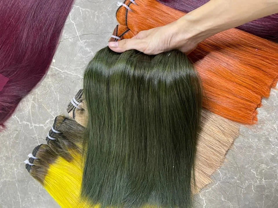 Weft Hair 100% Human Vietnamese Length Straight Hair Whole sale Price Factory Price Human Hair