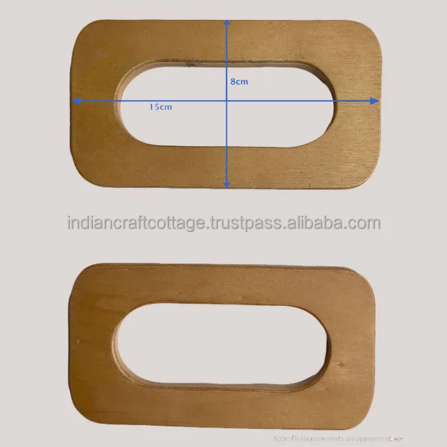 Buy Custom Color Handbag Handle Bag Wooden Handle