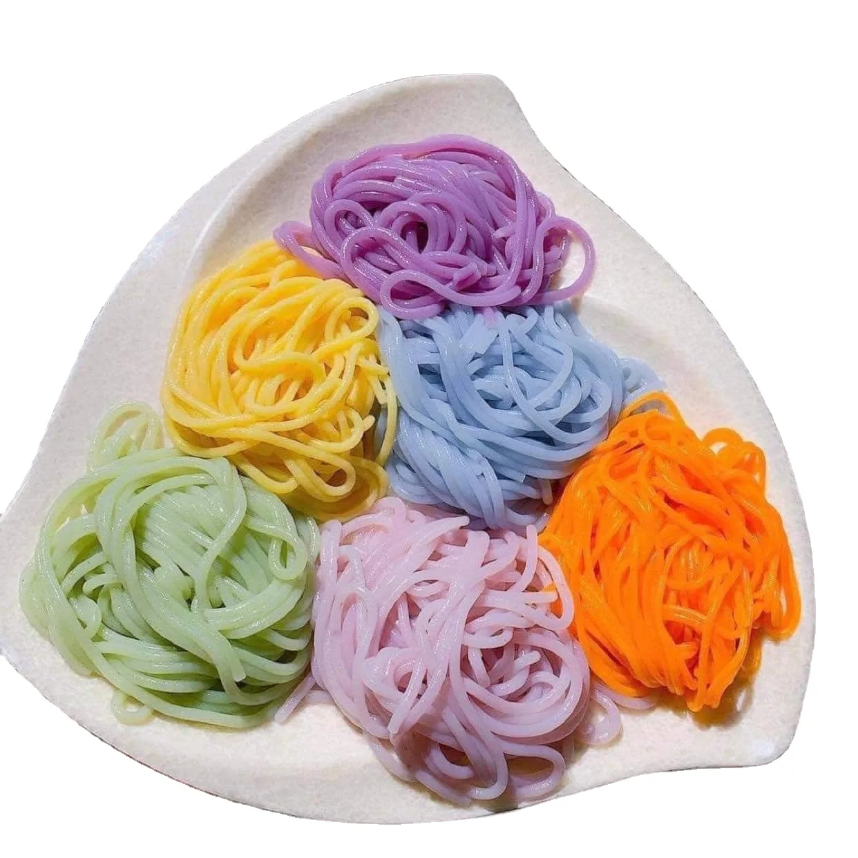 Vegetable rice noodle colorful for cooking from Vietnam /Dried rice vermicelli vegetable color gluten free from Vietnam