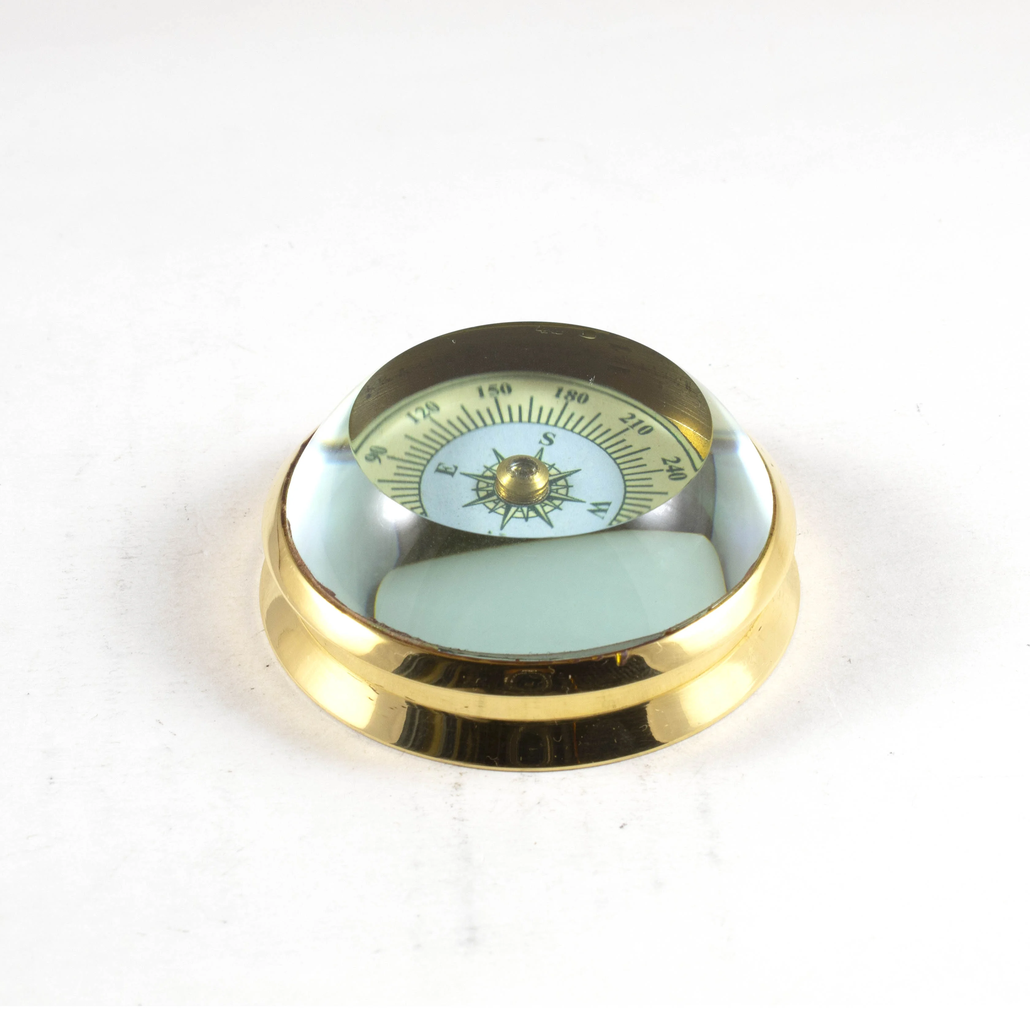 Brass Antique Vintage amping Survival Compass Metal Pocket Compass for Hiking Camping Hunting Outdoor Navigation Tool