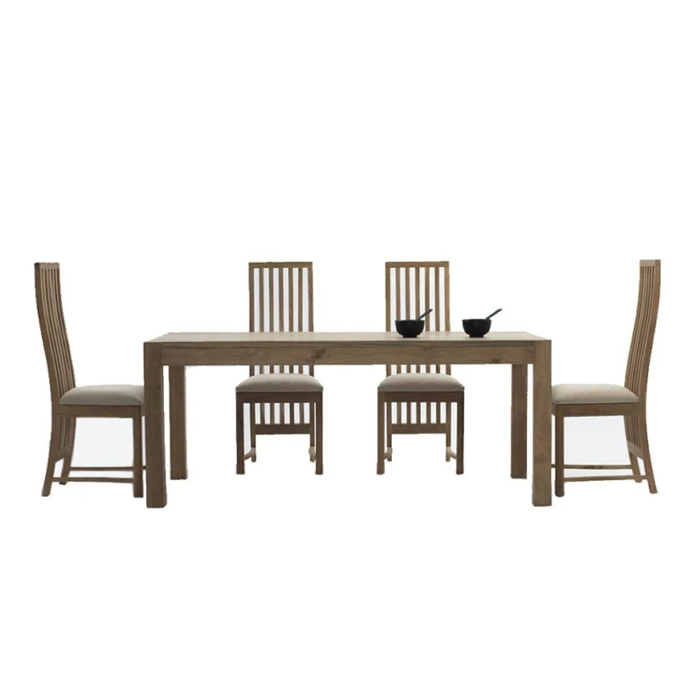 Teak Minimalist Dining Chair for Modern Home Furniture Teak Wood Chair for Hotel Furniture Wooden Outdoor Chair