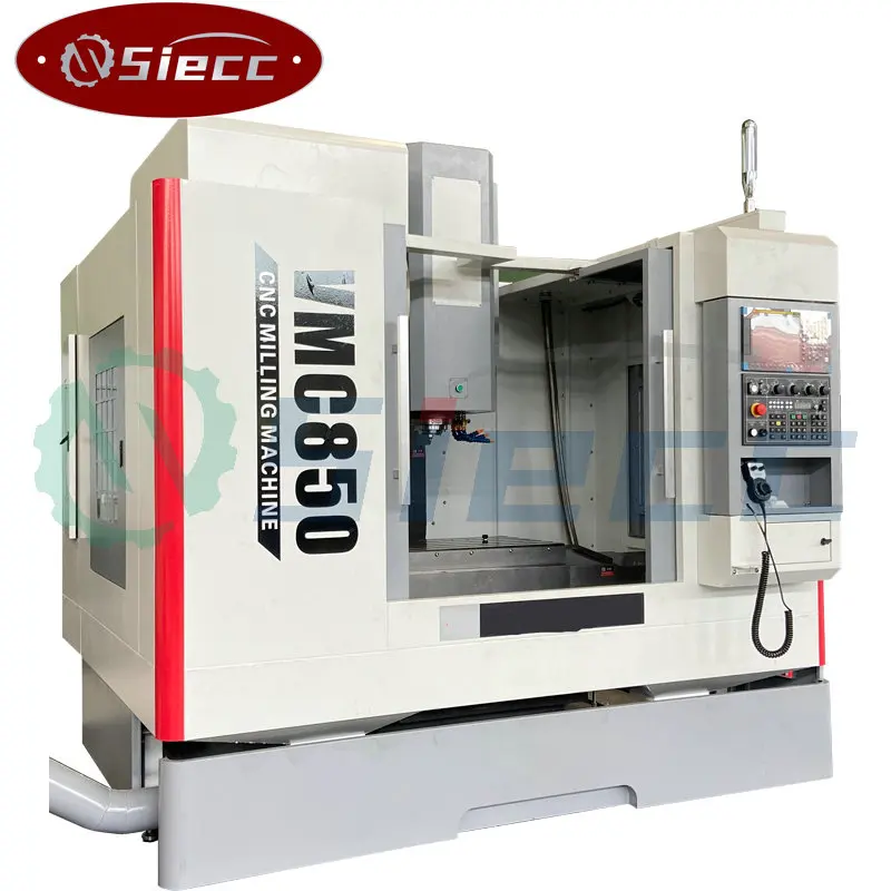 CNC Mill VMC 640 VMC650 VMC850 VMC1050 5 Axis 4 Axis 3 Axis Milling Vertical Machining Center For Alloy Wheels