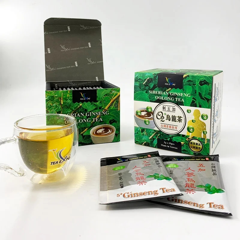 Органический чай RTS из женьшеня олуна, чайные пакеты, уникальный продукт, чай для здоровья, высокое качество, индивидуальная упаковка, низкий минимальный заказ