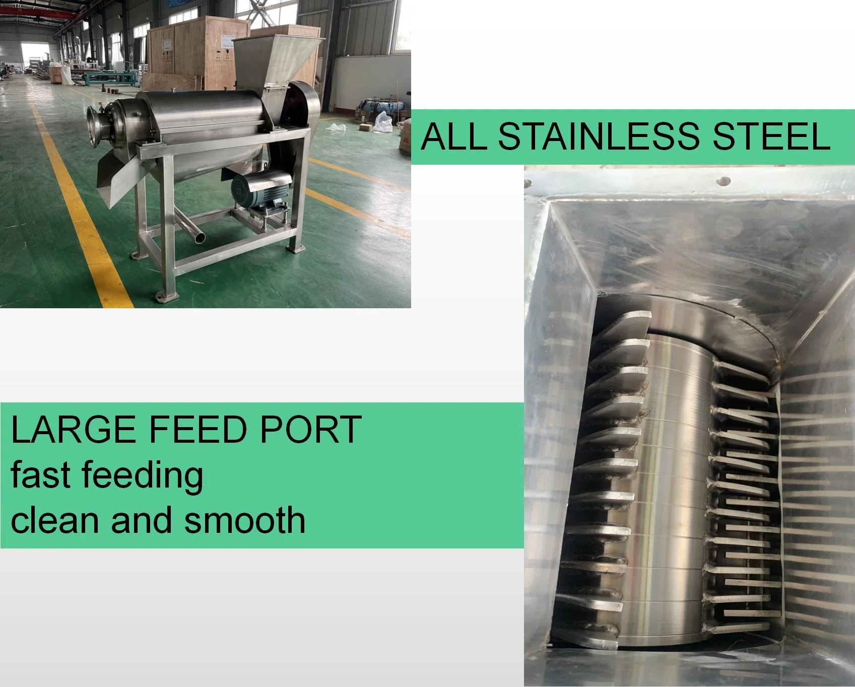 BRENU Mango Pulp Making Industrial Juicer For Fruits And Vegetables Commercial Juice Maker Juicing Machine