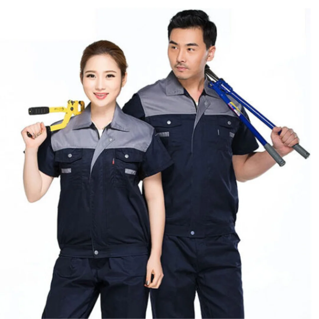 Uniform set workwear clothes welding construction building worker outfit CUSTOM design men & women - Saomai FMF VN manufacturer