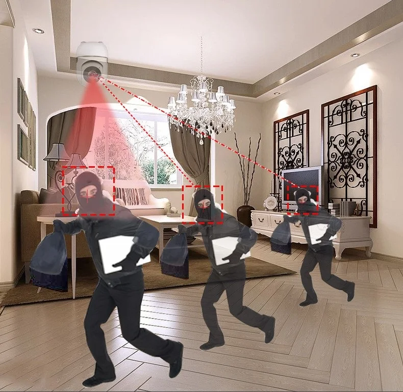 100% Original Sunivision Tuya Camera Wifi Ip Video Wireless Night Vision Auto Tracking Baby Monitoring Camera 360 PTZ Camera