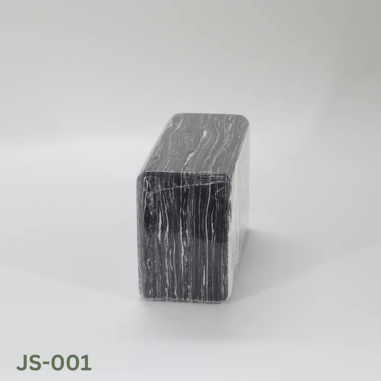 Customizable color pink pattern camouflage eco packaging yoga block