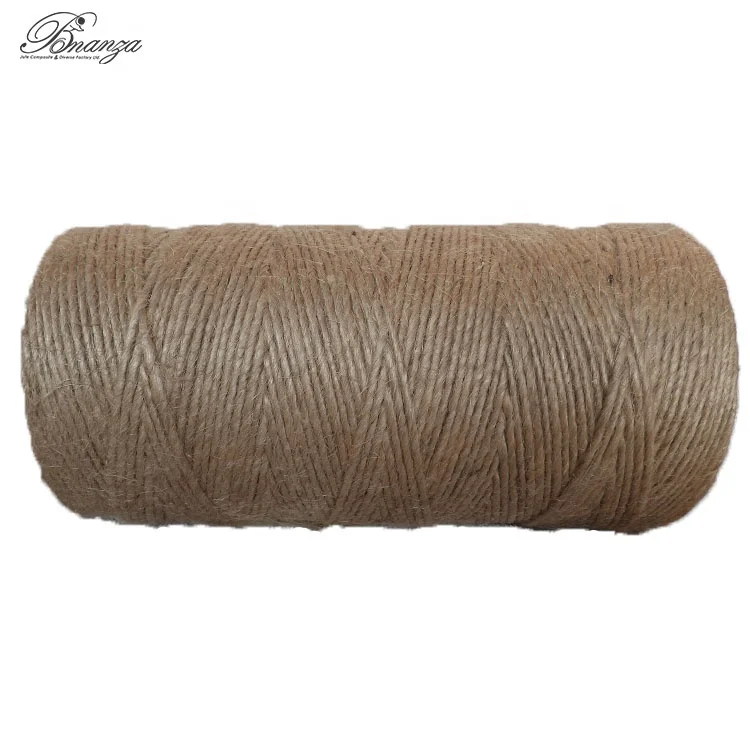 Heavy Count 100% Jute Yarn of 84 lbs 1 Ply Hessian Quality for Rope Making