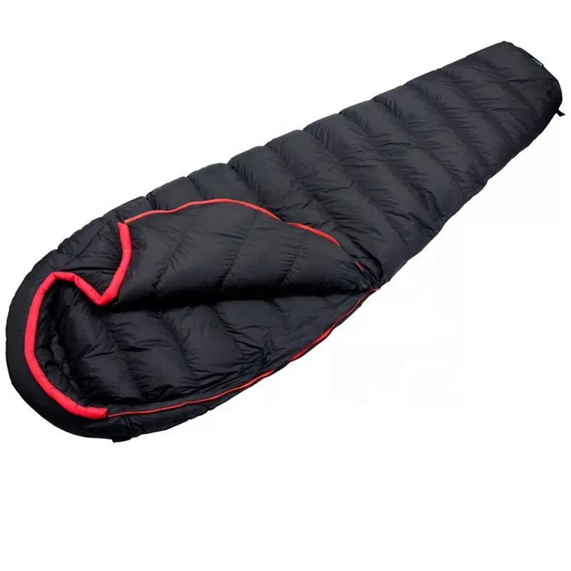 Wholesale And Cheap Price Custom Down Sleeping Bag Down Fill Ultralight Envelope Goose Down Bag For Cold Weather From Bangladesh
