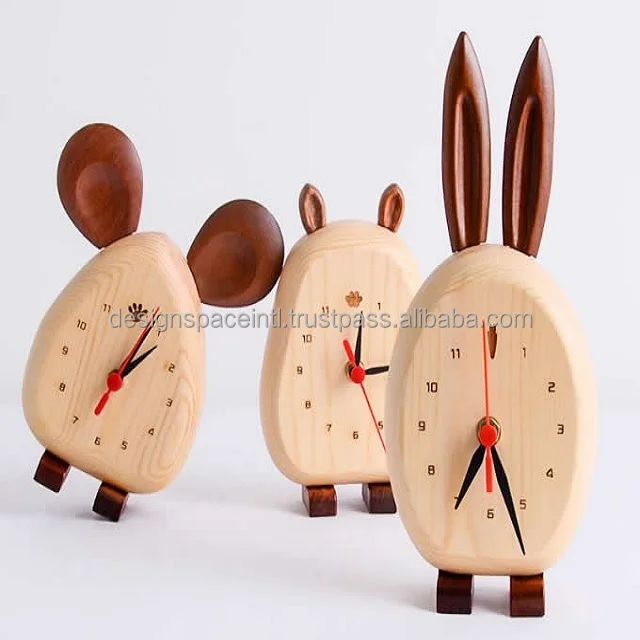 Classic Wooden Amazing Desktop Clock with suitable price