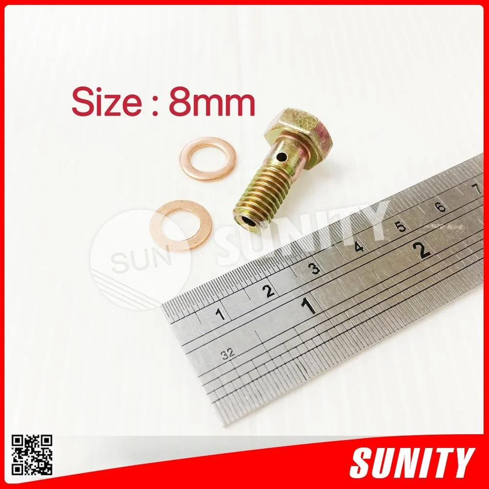 TAIWAN SUMITY  excellent quality BOLAT PIPE JOINT 8MM TS50 TS60 TS70 TS80 TS105 PACKING 8  for Yanmar  engine parts