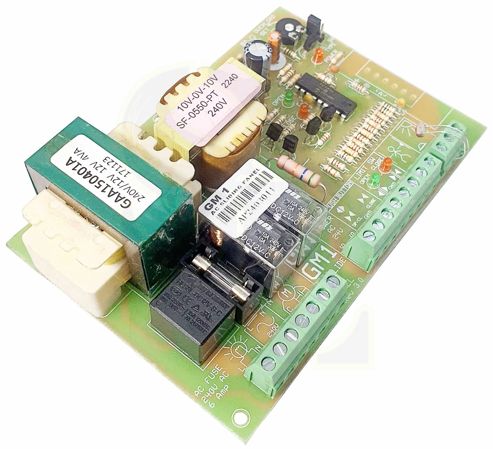 Autogate Control Board GM 1 AC Sliding Panel for Any AC Autogate Motor Gate Operators Genre