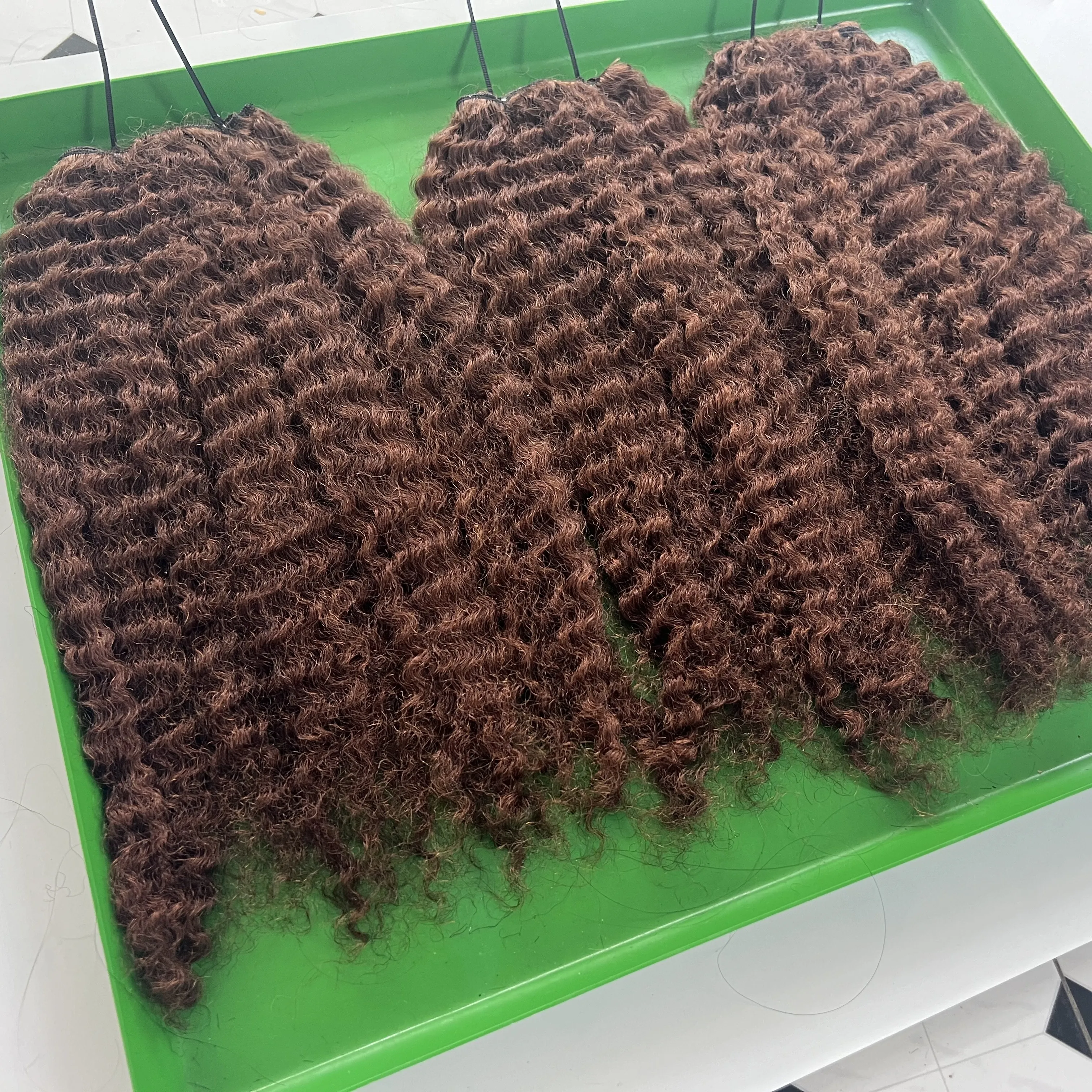 Price Wholesale Raw Hair Extension Wholesale Qhair Raw Hair Black Burmese Curly Genius Weft Machine Bundles From Qhair