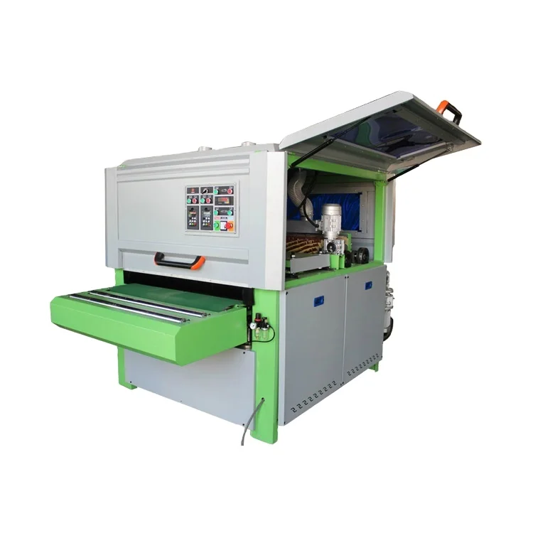 Automatic Wood Polish Sanding Machine For Plywood Panel Furniture Industry