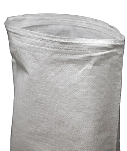 Multiple Sizes flour sacks pp woven white rice packaging bags