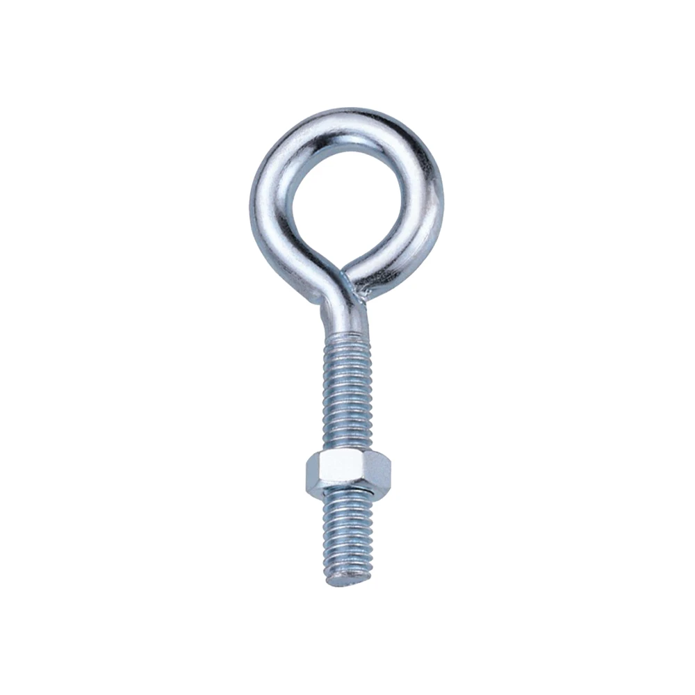 Stainless steel anchor eye bolt with nut