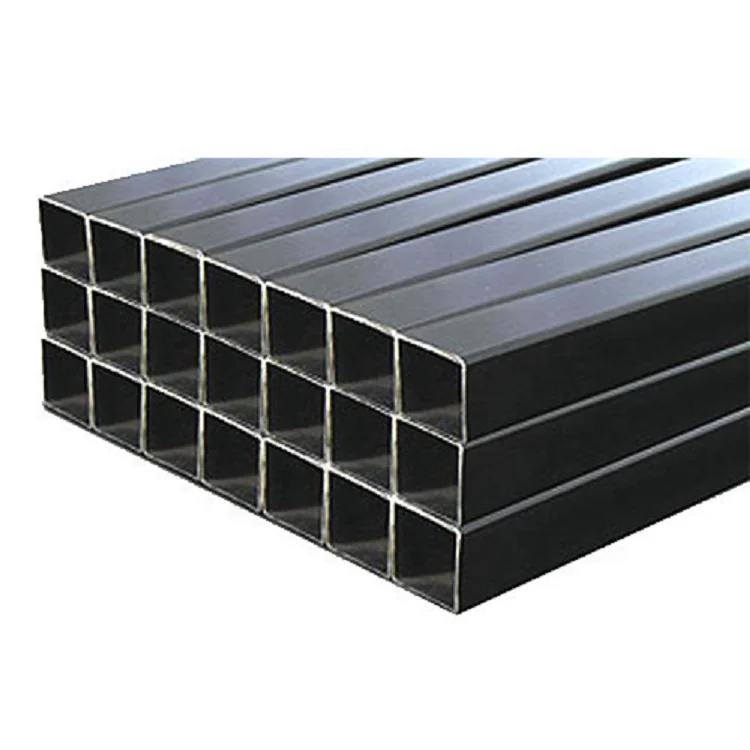 Construction 12x12 seamless steel pipe 80x80 25x25 RHS square carbon steel tube 2.5mm