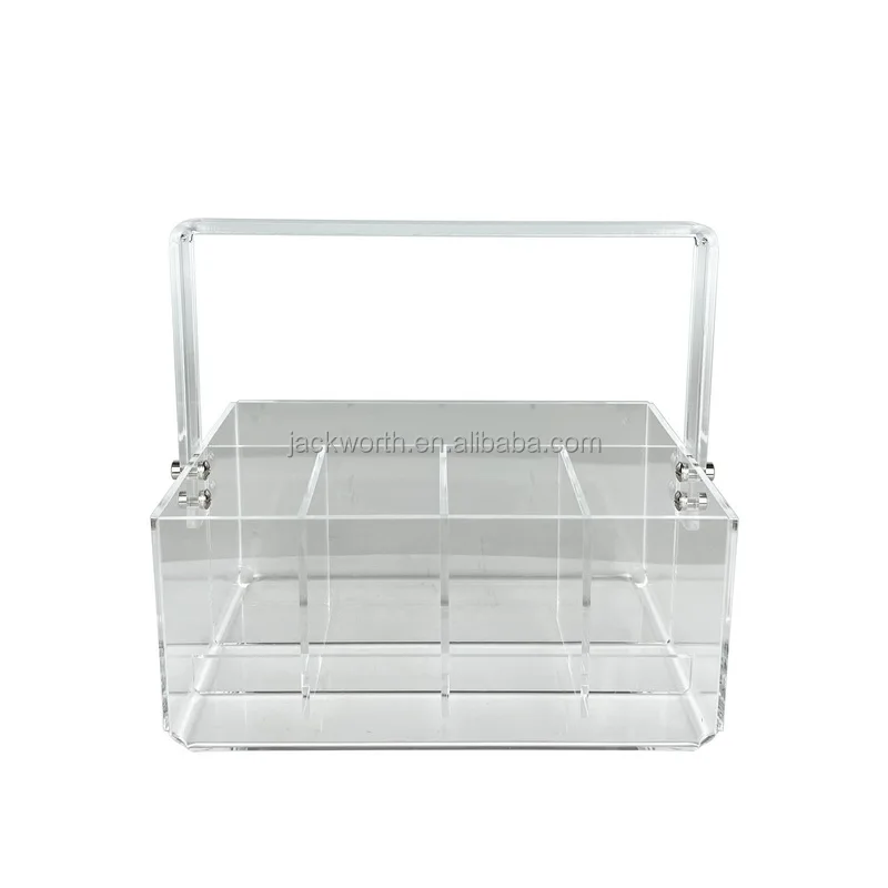 Acrylic utensil holder silver tableware holder