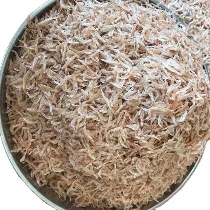 Сушеные крошечные креветки Жареные морепродукты для рецептов и закусок Упакованные оптом малогабаритные сушеные упаковка на заказ